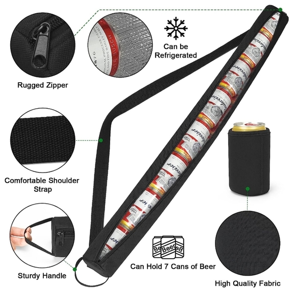 7 Can Beer Sleeve - Picture 2 of 4